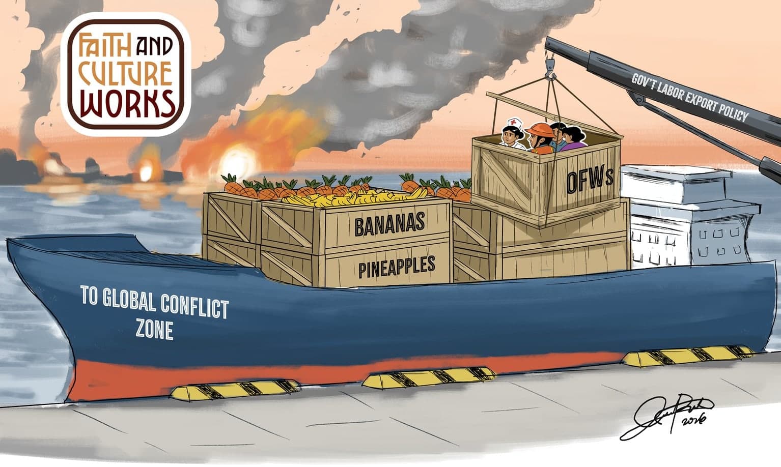 FAITH AND CULTURE WORKS: On Filipinos Working Abroad